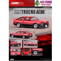 Inno 64 1:64 Scale - Toyota Sprinter Trueno AE86 Red