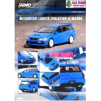 Inno 64 - MITSUBISHI LANCER EVOLUTION IX WAGON BLUE