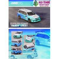 Inno 64 1:64 Scale - Mitsubishi Lancer Evolution IX Wagon "FALKEN" Livery