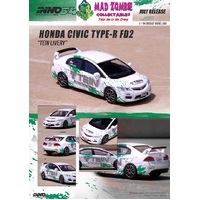 Inno 64 1:64 Scale - Honda Civic Type-R FD2 "TEIN" Livery