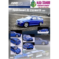 Inno 64 - Ford Escort RS Cosworth Metallic Blue Right Hand Drive