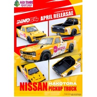 Inno 64 - NISSAN HAKOTORA PICK UP TRUCK "MOTUL"