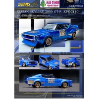 Inno 64 - NISSAN SKYLINE 2000 GT-R (KPGC110) Racing Concept Blue