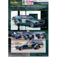 Inno 64 - NISSAN SKYLINE 2000 GT-R (KPGC110) Racing Concept Green