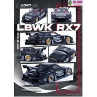 Inno 64 - MAZDA RX7 (FD3S) LB-SUPER SILHOUETTE (Black)