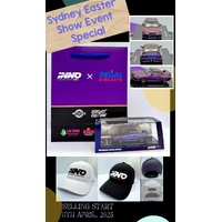 Inno 64 - Nissan Skyline GT-R (R32) Midnight Purple Easter Event Bag package - Including either Black or White Cap