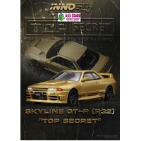 Inno 64 - TOP SECRET BNR32 GT-R (650R) Gold - (PRE-ORDER)