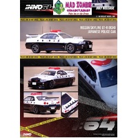 Inno 64 1:64 Scale - Nissan Skyline GT-R (R34) Japanese Police Car