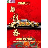 Inno 64 - NISSAN GT-R (R35) Year Of The Dragon Special Edition  2024 Chinese New Year Edition