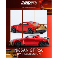 INNO 64 1:64 Nissan GT-R50 by Ital Design - Red