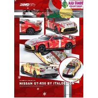 Inno 64 - NISSAN GT-R50 "X'MAS 2024" Special Edtion Limited Produced Quantity
