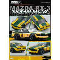 INNO 64 1:64 Mazda Savanna RX3 "KATAYAMA RACING" Livery