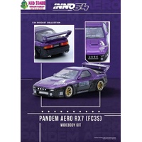Inno 64 - MAZDA RX7 (FC3S) "PANDEM ROCKET BUNNY" Purple - (PRE-ORDER)
