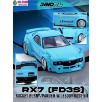 Inno 64 - PANDEM ROCKET BUNNY RX7 (FD3S) Tiffany Blue - (PRE-ORDER)