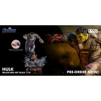 Avengers 4: Endgame - Hulk Deluxe 1:10 Scale Statue (Free Shipping)