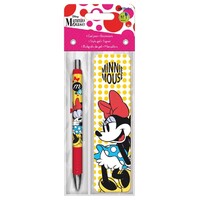 Disney Minnie Mouse Pen & Bookmark Set