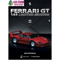 COLLAB64 - IXO Models x Tarmac Works 1/64 - FERRARI F40 1987 English Version - (PRE-ORDER)