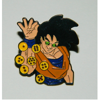 Dragon Ball Z Metal Enamel Pin - Goku Dropping Dragon Balls