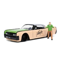 Stan Lee - 1963 Lincoln Continental with Stan 1:24 Scale Hollywood Ride