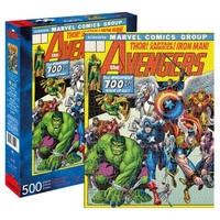 Marvel 500pc Jigsaw Puzzle - Avengers Cover