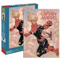 Marvel 500pc Jigsaw Puzzle - Captain Marvel Cover