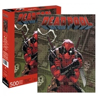 Marvel 500pc Jigsaw Puzzle - Deadpool Cover