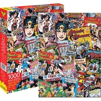 DC Comics Wonder Woman Jigsaw Puzzle 1000 Piece - Retro Collage