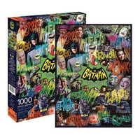DC Comics – Batman TV Collage 1000pc Jigsaw Puzzle