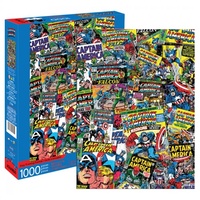 Marvel Jigsaw Puzzle 1000 Piece - Captain America Collage
