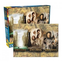 Lord of the Rings LOTR Jigsaw Puzzle 1,000 pieces - Triptych