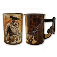John Wayne Mug - Pistol Handle 16oz