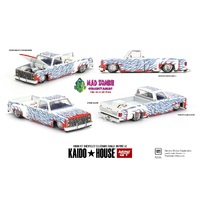 Kaido House X Mini GT 1/64 - Chevrolet Silverado Dually on Fire V2 - (PRE-ORDER)