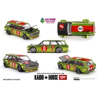 MINI GT x KAIDO HOUSE 1/64 - Datsun KAIDO 510 Wagon OG Flo Yellow - PRE-ORDER