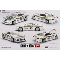MINI GT x KAIDO HOUSE 1/64 - Nissan Skyline GT-R (R34) TAMIYA x KAIDO HOUSE "The GRASSHOPPER" V1 - PRE-ORDER