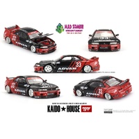 MINI GT x KAIDO HOUSE 1/64 - Nissan Skyline GT-R (R33) Kaido Works ADVAN - PRE-ORDER