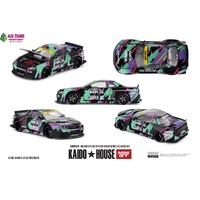 MINI GT x KAIDO HOUSE 1/64 - Nissan Skyline GT-R R34 Kaido Works (V2 Aero) HKS (FACTORY SEALED) - PRE-ORDER