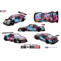 MINI GT x KAIDO HOUSE 1/64 - Nissan Silvia S13-R Kaido Splash V1 (FACTORY SEALED) - PRE-ORDER