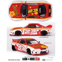MINI GT x KAIDO HOUSE 1/64 - Nissan Skyline GT-R (R33) Kaido Stock Car V1 (Factory Sealed with chance of a Chase) - PRE-ORDER