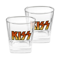 KISS: Set of 2 Spirit Glasses
