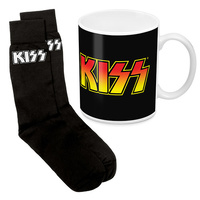KISS: LOGO MUG & SOCK PACK