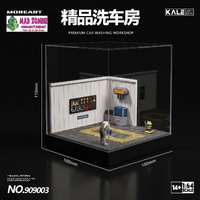MoreArt 1/64 Scale - Car Wash Shop - (PRE-ORDER)