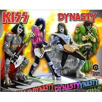 KISS - Dynasty Rock Iconz Statues Set of 4