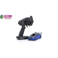 Kyosho MINI-Z 1/64  - Subaru Impreza WRX w/ GT Wing Blue AWD MA-020 Readyset (PRE-ORDER)