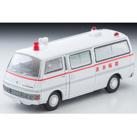 Tomica Limited Vintage - LV-N-Big-City-01 Nissan Caravan Ambulance (Shibuya Hospital) From Big City PARTIII Episode 7 Escape Runway