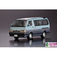 Tomica Limited Vintage Neo - LV-N208c Toyota Hiace Wagon Super Custom 1992 (Light blue/Navy blue)