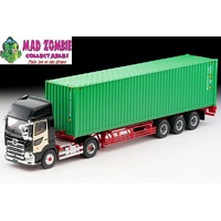 Tomica Limited Vintage - LV-N292c Hino Profia 40ft Marine Container Trailer (Toho Sharyo TC36H1C34) (Black)