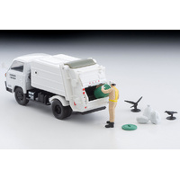 Tomica Limited Vintage - LV-N343b Mitsubishi Fuso Canter Garbage Truck (White) - PRE-ORDER