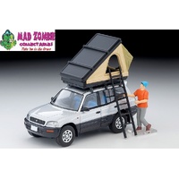 Tomica Limited Vintage - LV-N354c 1995 Rav 4J V (Silver) with tent - PRE-ORDER