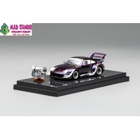 Motorhelix 1/64 - RWB 993 Army Girl with Magnetic Air-cooled Engine - (PRE-ORDER)