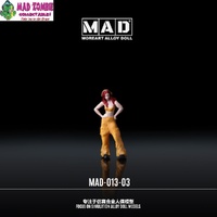 MoreArt 1/64 Scale - Happy Female Worker Doll Set (Resin Model) - (PRE-ORDER)